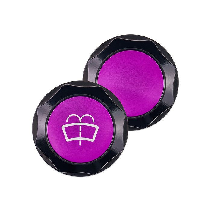 IAG Revolve Washer Fluid Reservoir Cap w/ Anodized Purple Accent 2022-2024 WRX / 2013-2024 BRZ