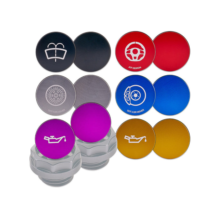 IAG Revolve Engine Dress-Up Cap Large Insert Replacement (Oil, Brake, Clutch, Washer, Power Steering)