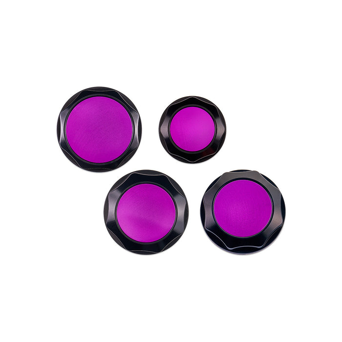 IAG Revolve Purple Engine Bay Dress-Up Cap Kit 2015-2021 WRX