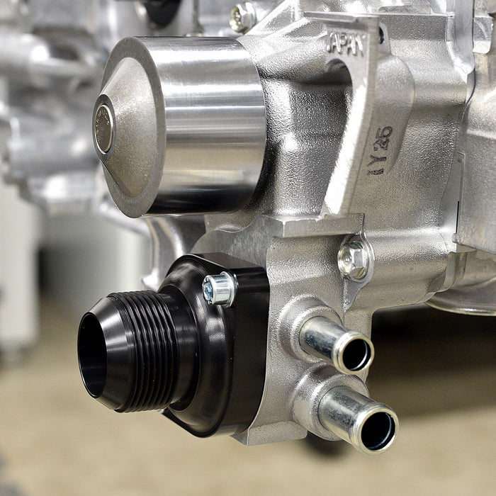 IAG Subaru AN-Style Thermostat Housing 2002-2024 WRX / STI / 2013-2024 BRZ / 2004-2013 FXT / 2005-2009 LGT