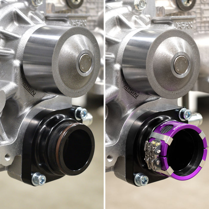 IAG Subaru Wiggins Style Thermostat Housing for 2002-2024 WRX / 2004-2021 STI / 2004-2013 FXT / 2005-2009 LGT, 2013-2024 BRZ