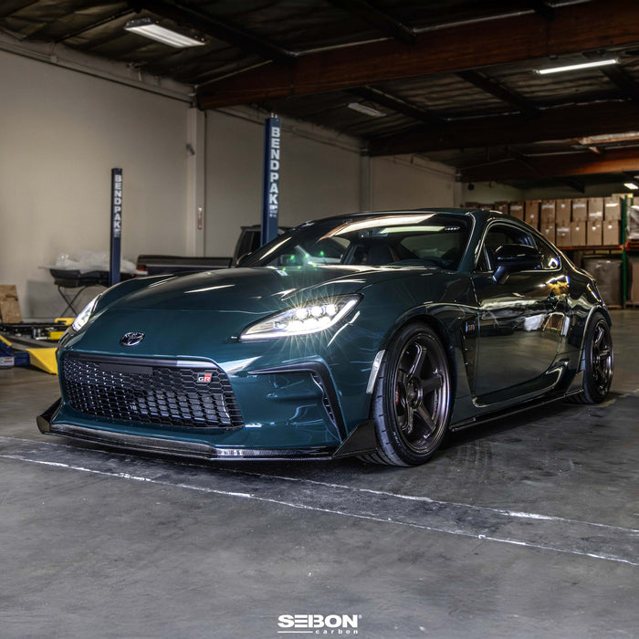 Seibon MB-Style Carbon Fiber Front Lip 2022-2025 Toyota GR86