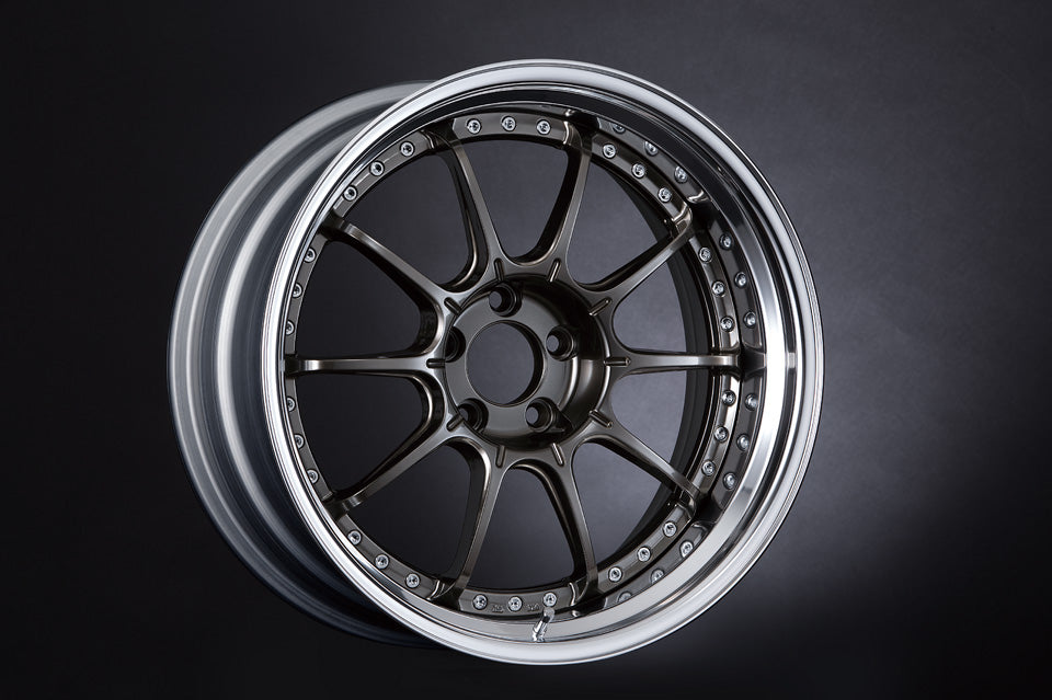 SSR Professor SP5 18x9.5 / +30 NR / 5x114.3 - Super Black Coat Wheel