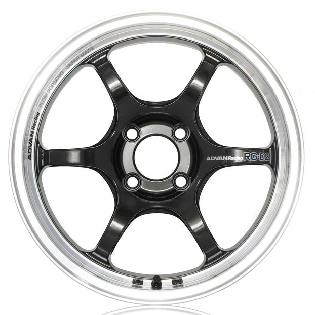 Advan RG-D2 18x8.0 +44 5x114.3 Machining & Black Gunmetallic