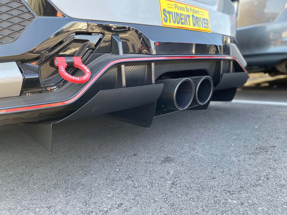 Verus Engineering Rear Diffuser 2017-2021 Honda Civic Type-R (FK8)