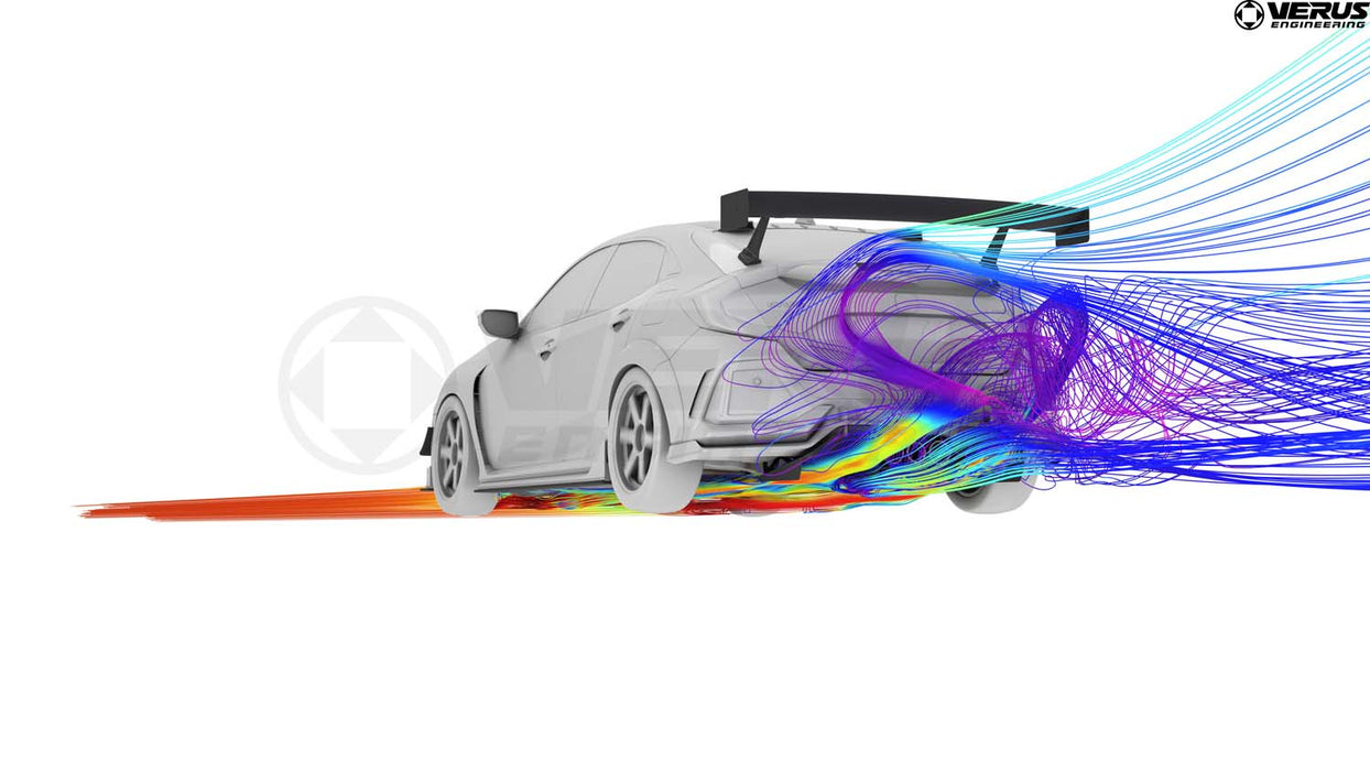 Verus Engineering Rear Diffuser 2017-2021 Honda Civic Type-R (FK8)