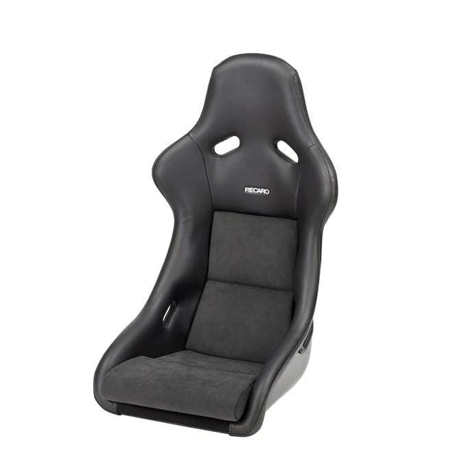 Recaro Pole Position N.G. Seat - Black Leather/Grey Suede