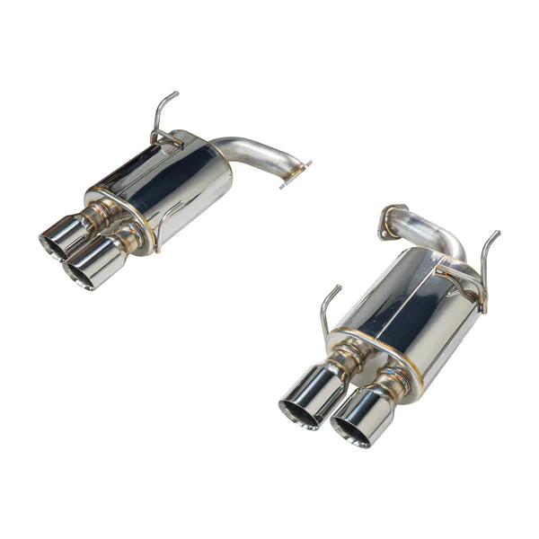 Remark Axle Back Exhaust w/Stainless Steel Dual Wall Tips 2022-2023 WRX