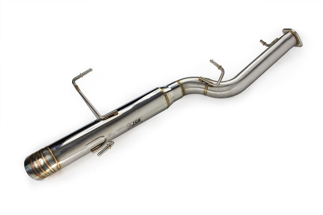 ISR Performance Series II - EP Single Tip Blast Pipe Exhaust Resonated 1995-1998 Nissan 240SX (S14)