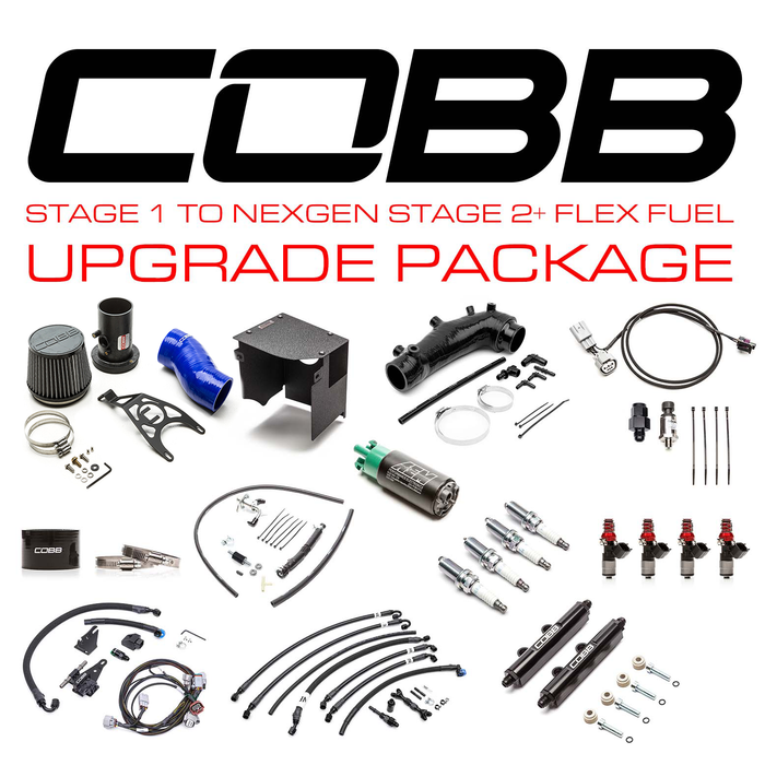 Cobb NexGen Stage 2+ Flex Fuel Power Package w/ Blue Intake 2008-2014 Subaru STI