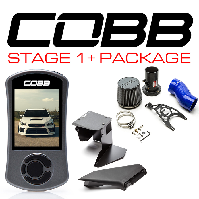 Cobb Stage 1+ Power Package w/ Blue Intake 2018-2021 Subaru STI