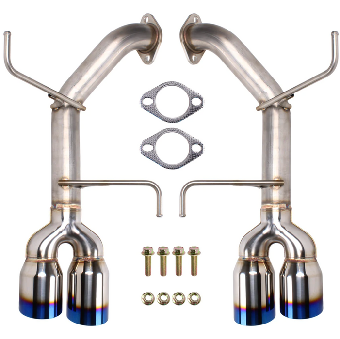 Remark 3.5in Axleback Exhaust w/ Burnt Stainless Single Wall Tip  2022-2023 WRX