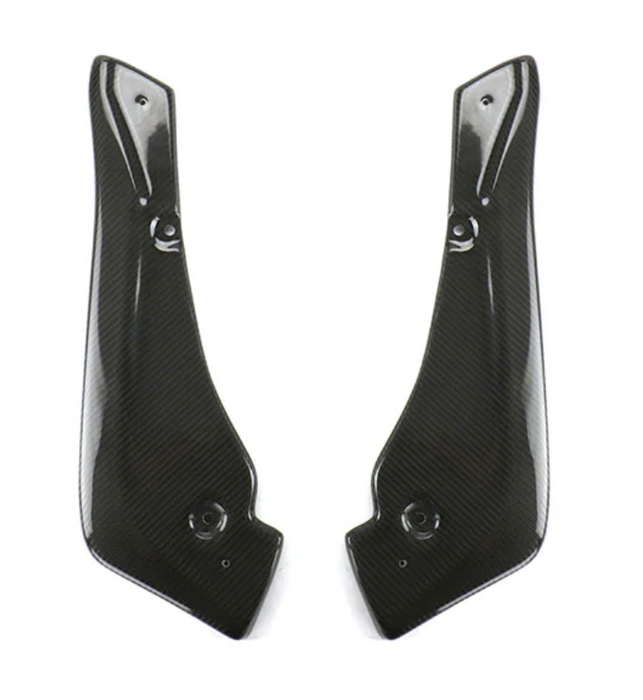 OLM V1 MT Style Carbon Fiber Rear Spats - 2020+ Toyota Supra