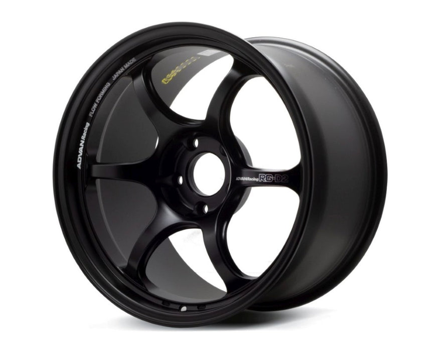 Advan RG-D2 18x8.5 +45 5x114.3 Semi Gloss Black