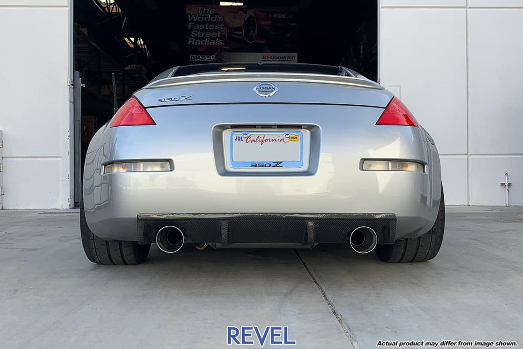 Revel Medallion Touring-S Catback Exhaust w/ Single Canister Mufflers and Dual Tips 2003-2008 Nissan 350Z