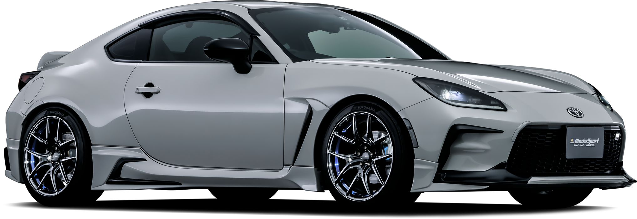 WedsSport SA-01R 17x7.5 +45 5x114.3 Blue Light Chrome II