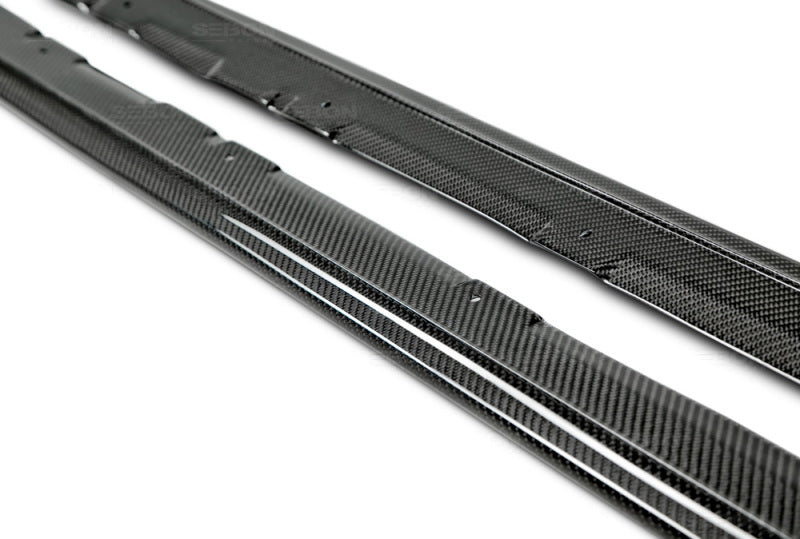 Seibon MB Style Carbon Fiber Side Skirts (Pair) 2015-2021 Subaru WRX/STI