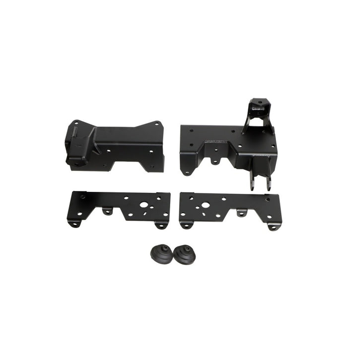 Ridetech 2015+ Ford F150 4-Link Frame Rail Bracket Kit (With Notch)