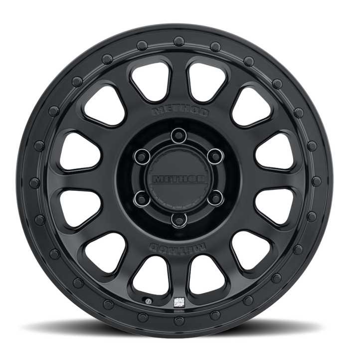 Method MR709 HD Bead Grip 20x 9in / ET12 / 8x170 BP / 125mm Bore - Black Wheel