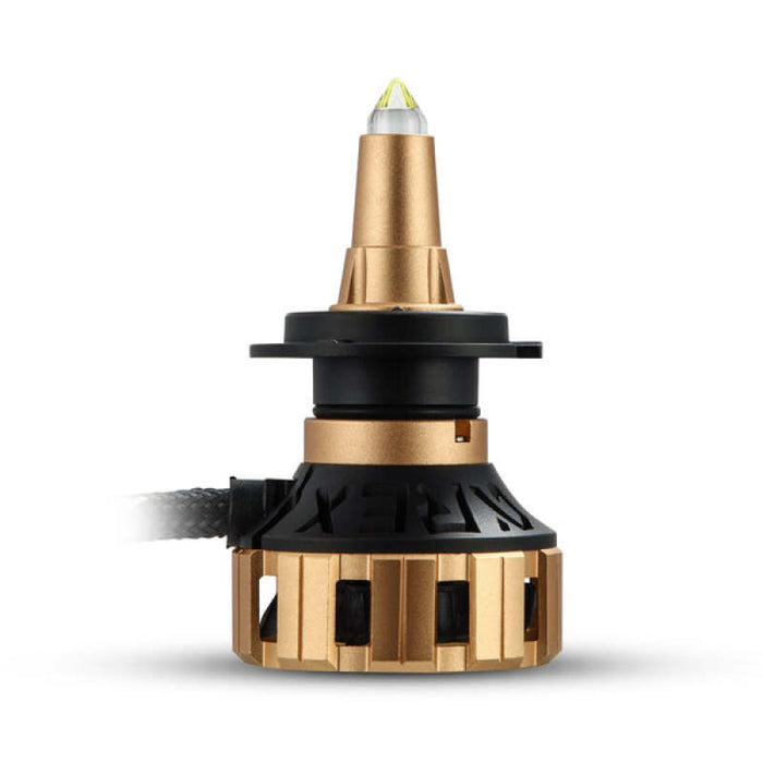 AlphaRex Gold Ammo Panoramic LED Light Bulbs - H11