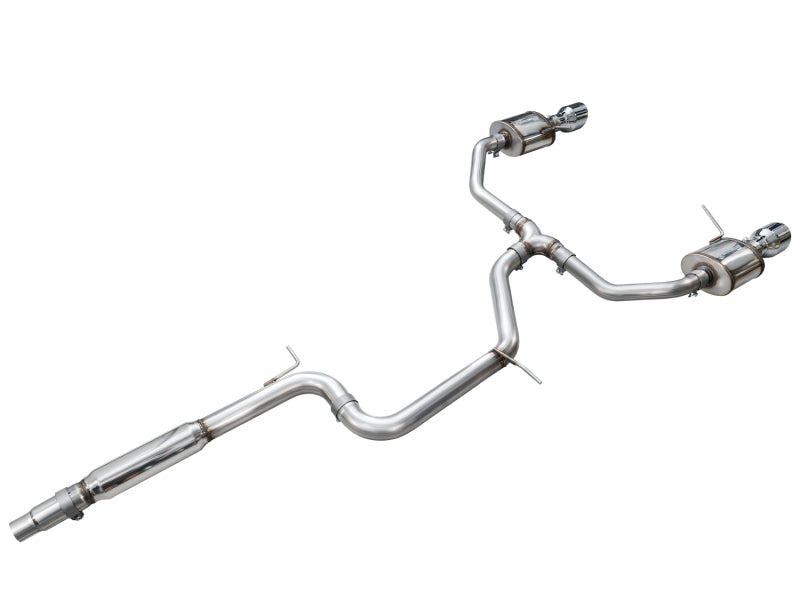 AWE 22-25 Volkswagen Jetta GLI Touring Edition Exhaust - Chrome Silver Tips