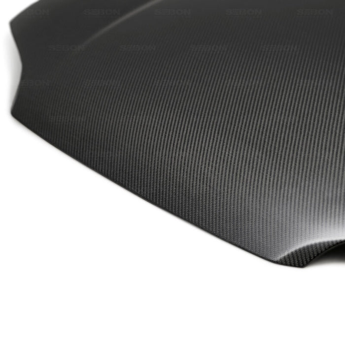 Seibon OEM-Style Dry Carbon Fiber Hood 1992-1995 Honda Civic Coupe / Hatchback