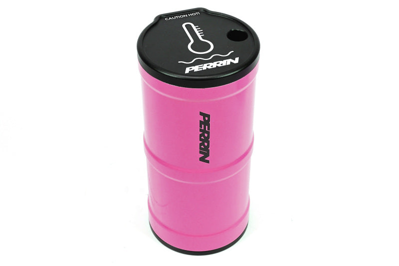 Perrin 13-25 Subaru BRZ / 04-21 Subaru STI / 02-25 Subaru WRX Coolant Overflow Tank - Hyper Pink
