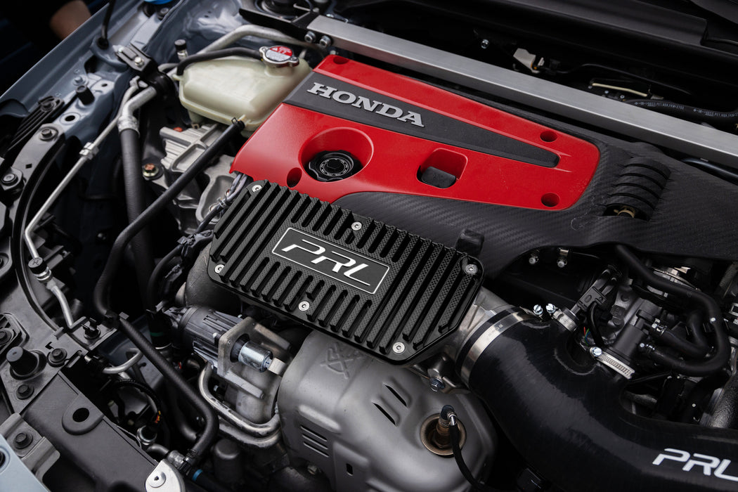 PRL Motorsports 2023+ Honda Civic Type-R FL5 Billet Turbocharger Inlet Pipe Heat Sink