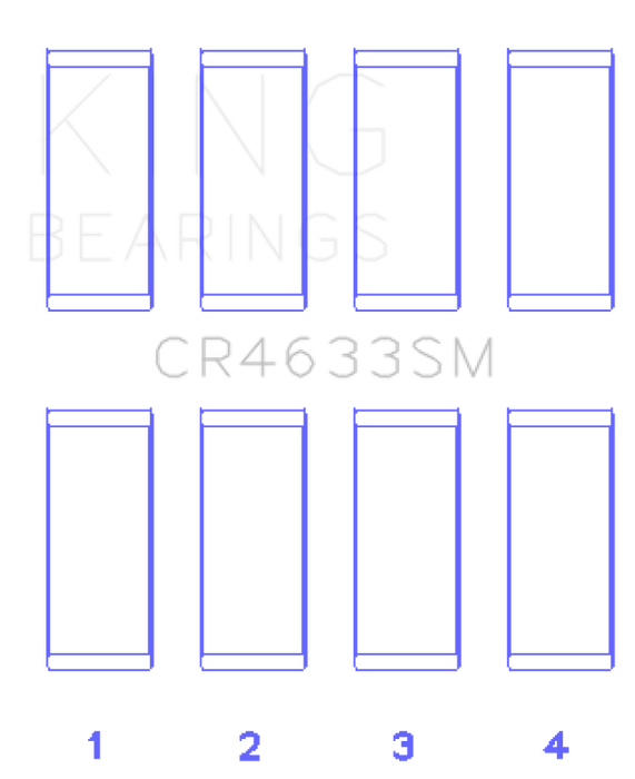 King Engine Bearings 2008 Mini Cooper N14 Turbo Rod Bearing Set - Size STD