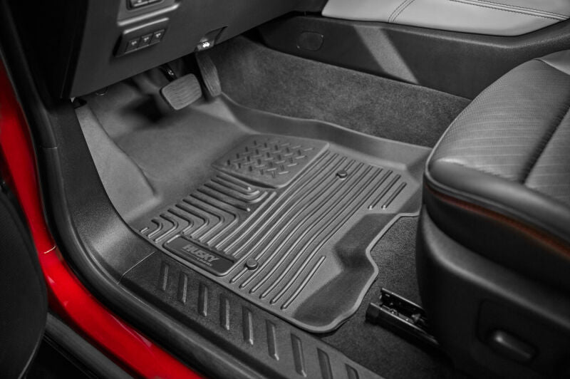 Husky Liners 2019+ Ford Ranger SuperCrew Cab WeatherBeater Black Front & 2nd Seat Floor Liners