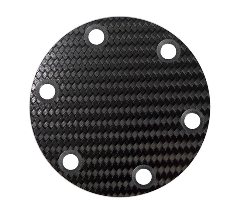 NRG Carbon Horn Delete Plate