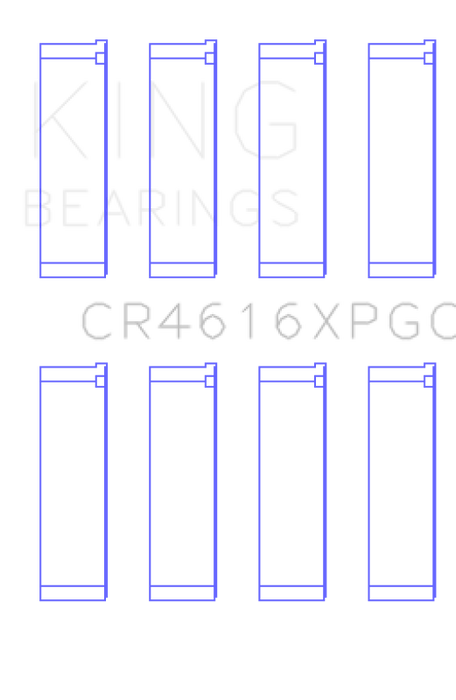 King Engine Bearings Subaru FA20 pMaxKote Performance Rod Bearing Set - Size STD