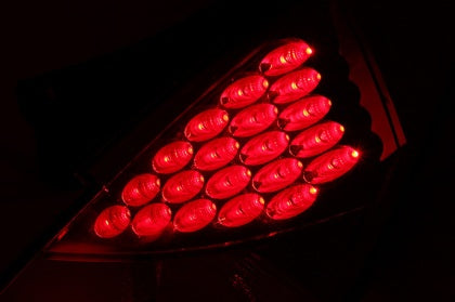 ANZO Smoked LED Tail Lights 2003-2008 Nissan 350Z