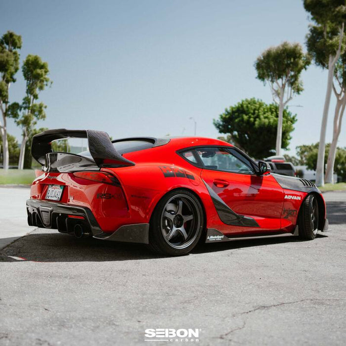 Seibon 2020+ Toyota Supra TD-Style Carbon Fiber Rear Spoiler