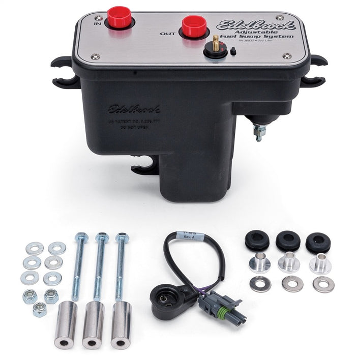 Universal Intake Fuel Module Edelbrock Fuel System Universal Fuel Sump Module Adjustable Fuel Sump ...