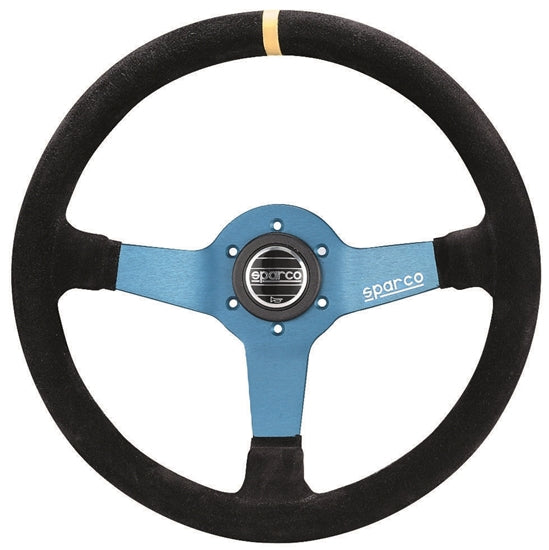 Sparco Steering Wheel Monza L550 Suede Blue