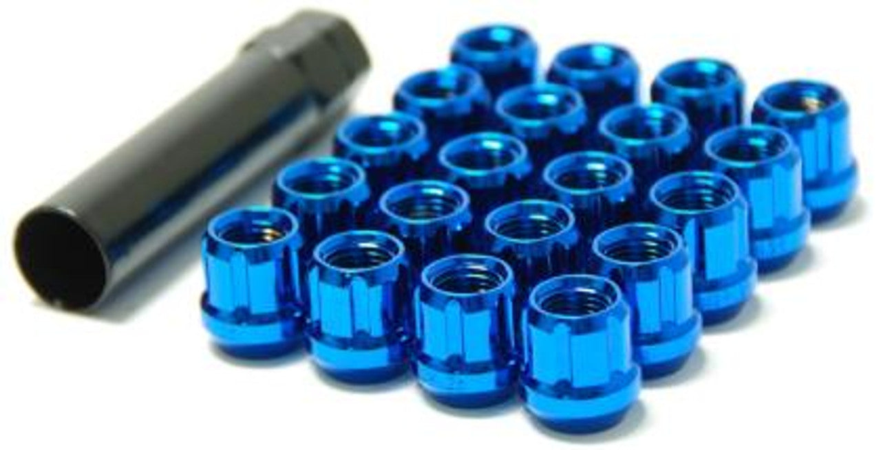 Muteki Open End Lug Nuts - Blue 12x1.5