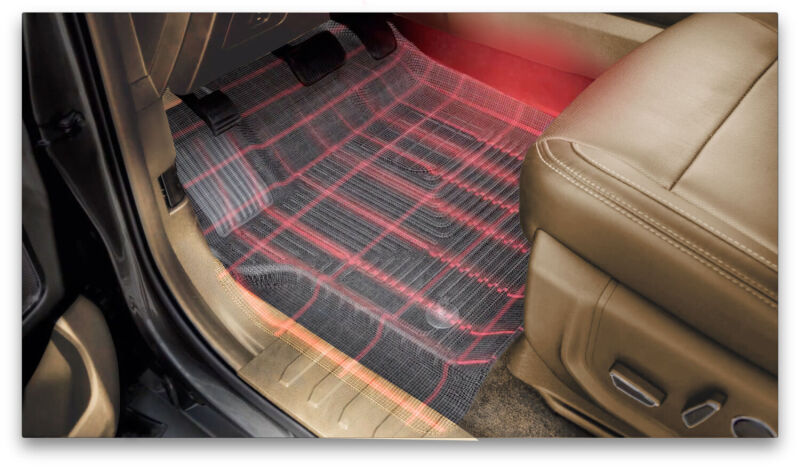 Husky Liners 2019+ Ford Ranger SuperCrew Cab WeatherBeater Black Front & 2nd Seat Floor Liners