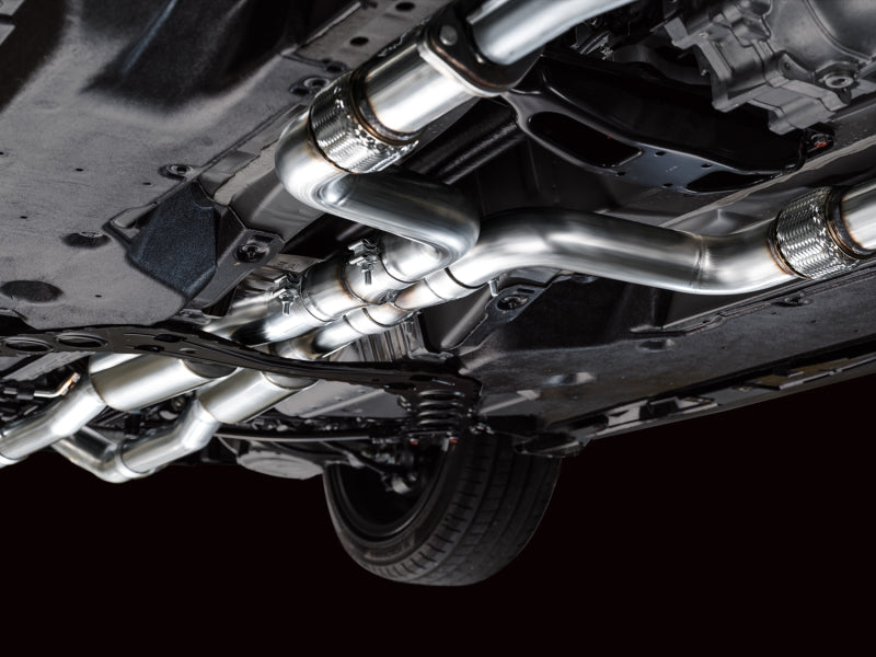 AWE Track Edition Catback Exhaust System w/ Diamond Black Tips 2023 Nissan Z RZ34 RWD