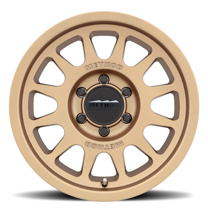 Method MR703 Bead Grip HD 18x9 +40mm Offset 6x5.5 95.25mm CB Method Bronze Wheel