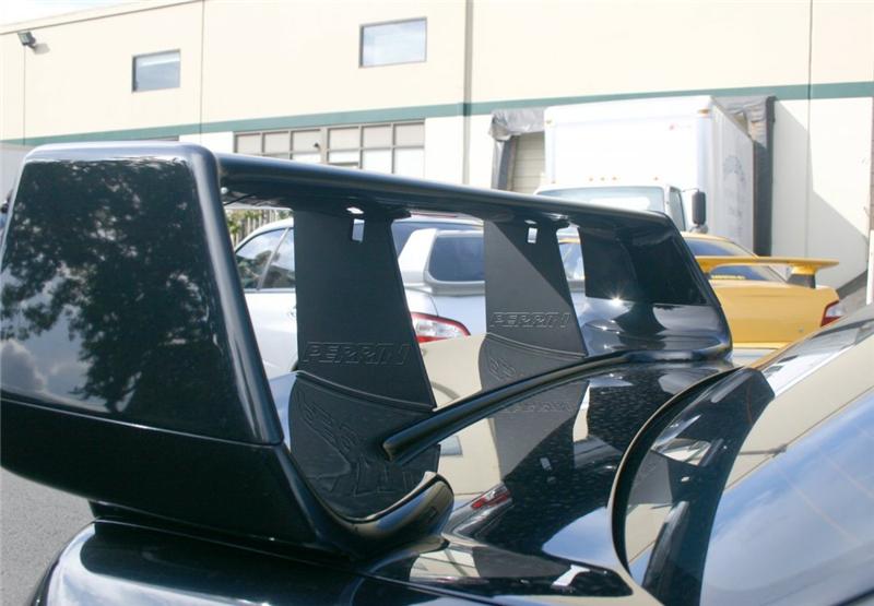 Perrin 2004-2007 STi Black Plastic Wing Support