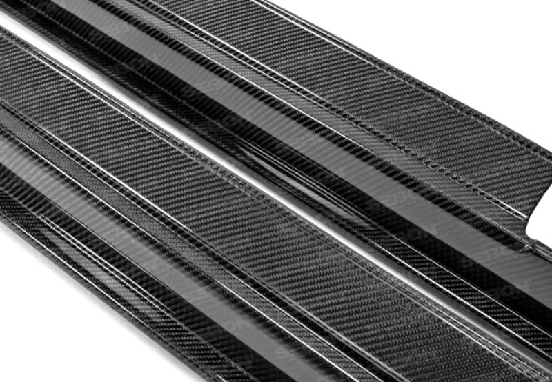 Seibon SS-Style Carbon Fiber Side Skirts (Pair) 2009-2016 Nissan GT-R R35