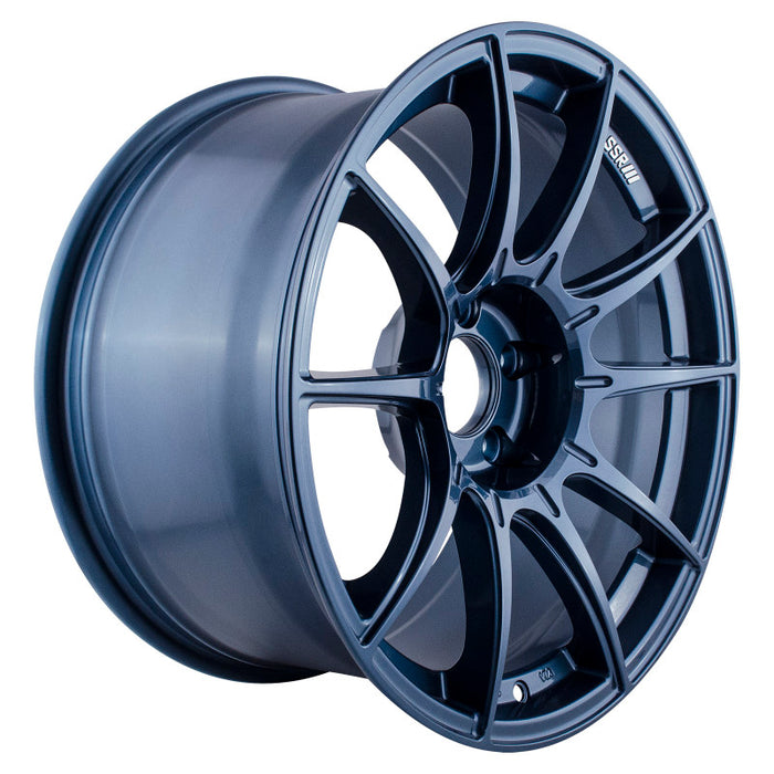 SSR GTX01 19x9.5 5x120 38mm Offset Blue Gunmetal