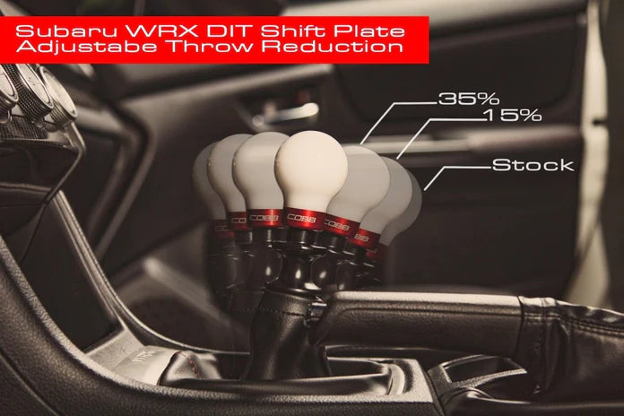 COBB Adjustable Short Shifter Plate 2015-2025 WRX