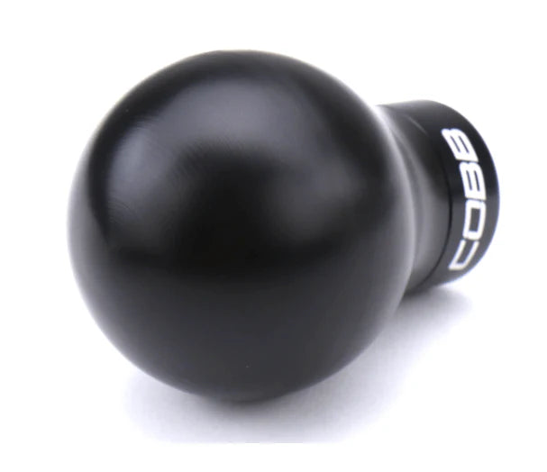COBB Delrin Shift Knob Black w/ Black 6 Speed Subaru Models