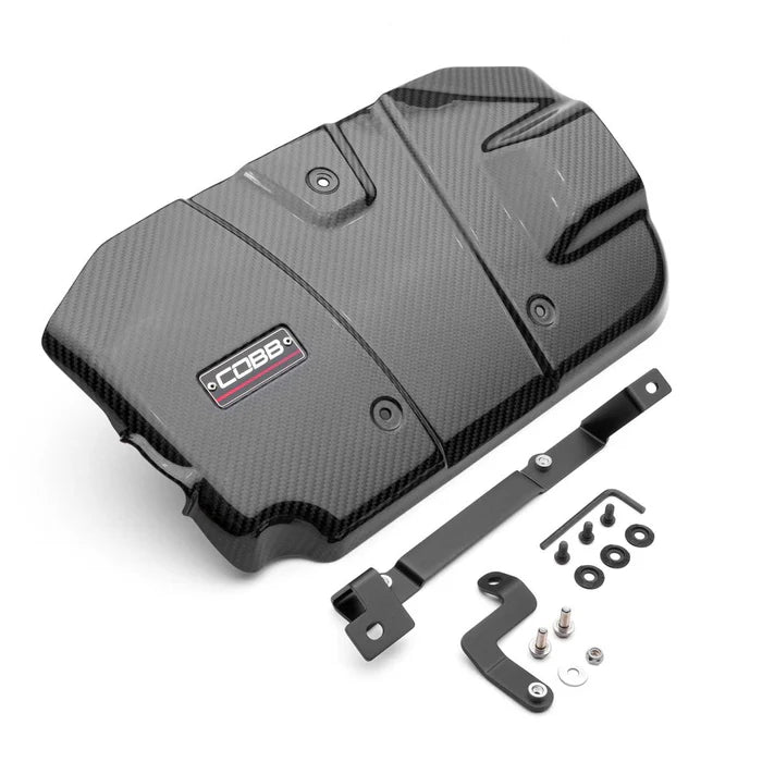 COBB Redline Gloss Carbon Fiber Engine Cover 2022-2025 WRX