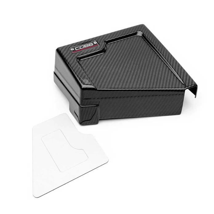 COBB Redline Gloss Carbon Fiber Fuse Box Cover Kit 2022-2025 WRX