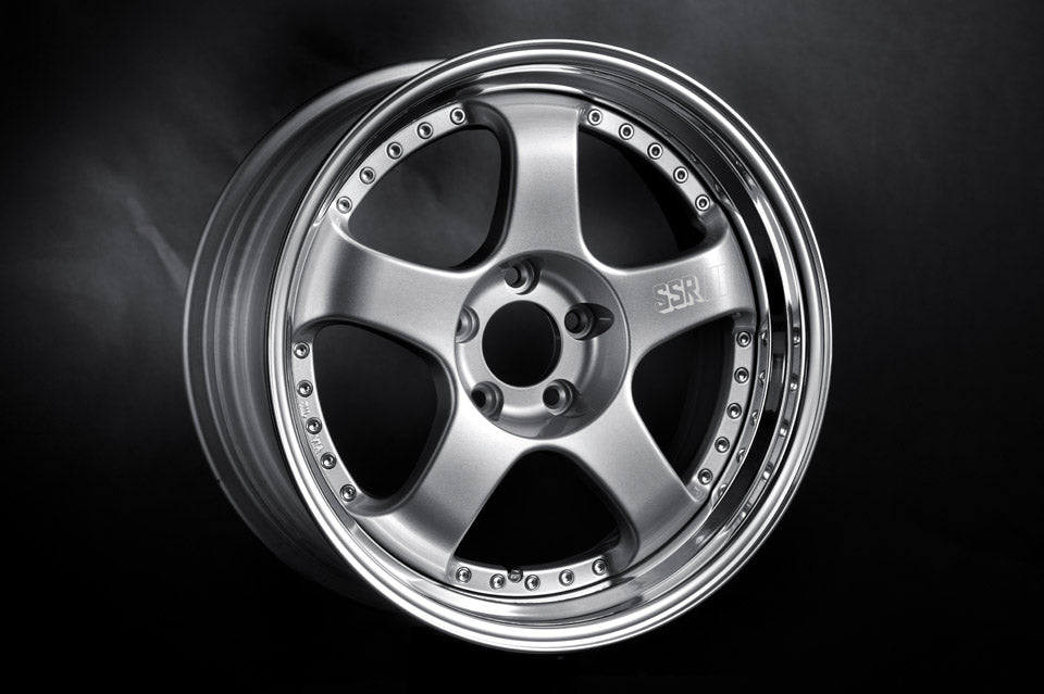 SSR Professor SP1 18x9.5 / 5/114.3 / 25mm Offset Silver Wheel *SPECIAL ORDER-NO CANCELLATION/RETURN*