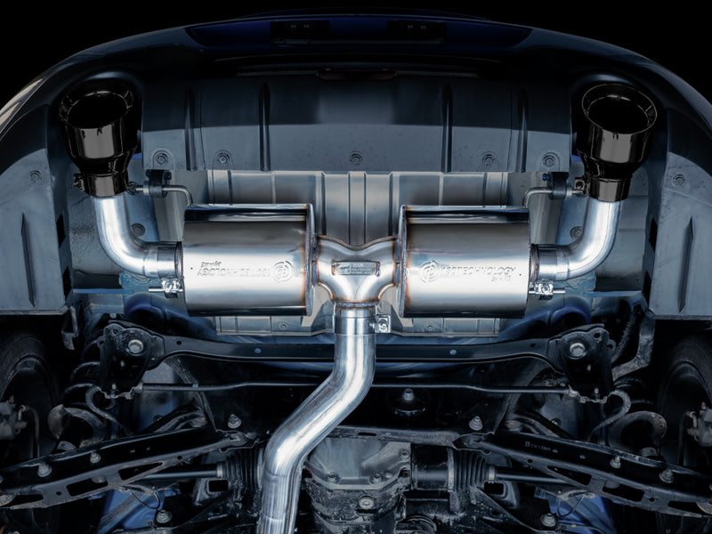 AWE Touring Edition Catback Exhaust w/ Diamond Black Tips 2013-2024 BRZ / 2017-2021 Toyota 86 / 2022-2024 GR86