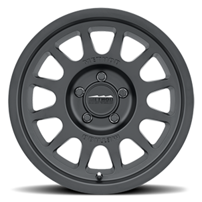 Method MR703 Bead Grip, 16x6 +68mm Offset 5x130 78.1mm CB Matte Black